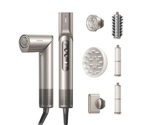 Dreame Dazzle Sèche-Cheveux, Recon. Intel. Embout, Écran Intel., Séchage Rapide, Moteur 110 000 Tr/Min, 5 Embouts, NTC, 300 000 000 D’Ions Négatifs, 3 Modes Perso, Entrée D’Air Amovible