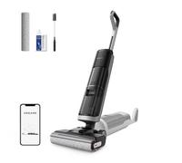 dreame H14 AE Aspirateur Laveur, 18 000 Pa, Lavage à l'eau Claire, Design Plat, Brosse à Deux Bords, 100% Anti-Nœuds, Lavage/Séchage de la Brosse 60 °C, Double Rotation, Détection de la Saleté, App