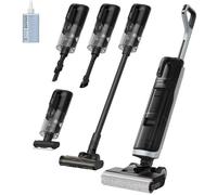 Aspirateur eau et poussieres - Dreame H14 Dual Aspirateur Laveur, 18kPa, Aspirateur fonctionnel multisurfaces 5-en-1, La portée à plat à 180°, Jusqu'à 75 min d'aspiration et 40 min de lavage des sols