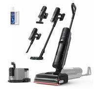dreame H15 Mix Aspirateur Laveur 7-en-1, Bras Robotique IA, Nettoyage des Bords, Aspiration 23 kPa, Solution à Rapport Intelligent, Aucun Nœud, Lavage à 100 °C, Séchage 5 Min à 90 °C, à Plat