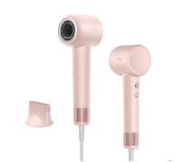 Dreame Hair Gleam Sèche-cheveux Rose,Rapide 110 000 t/m Moteur Haute Vitesse, flux 65 m/s, léger 330gr, 2 millions d'ions négatifs,