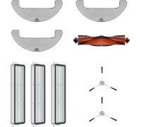 DREAME Kit d’Accessoires Originaux pour Robot Aspirateur Laveur Dreame D20 Plus, Comprend x1 HyperStream DuoBrush, x2 Brosses Latérales, x3 Filtres Antipoussière, x2 Sacs à Poussière, x3 Lingettes Mop