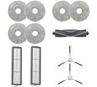Dreame Kit d'accessoires pour L10 Prime/L10s Ultra/L10 Ultra : 1x brosse principale, 2x brosses latérales, 2x filtres à poussière, 6x serpillières (3 paires)