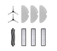 Dreame Kit d'accessoires pour robot D9 Max Gen2 comprenant 3x lavettes, 3x filtres, 2x brosses latérales, 1x brosse principale, accessoires Dreame d'origine