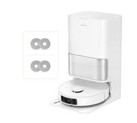 dreame L10s Ultra Gen 3 Kit Robot Aspirateur Laveur, 25000Pa, Brosse Latérale Rétractable à Levage, Système AceClean DryBoard, Auto-Nettoyage Serpillière, Séchage à l’Air Chaud, Contrôle Vocal & App