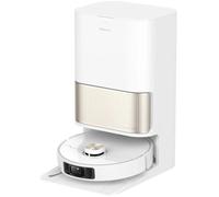 DREAME L40 Ultra Robot Aspirateur Laveur avec Serpillière Amovible et relevable - Brosse latérale Extensible et relevable -11 000 Pa