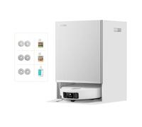 dreame Matrix10 Ultra Robot Aspirateur, Multi-Serpillière, 8 cm Franchis, 30 000 Pa, Vidange/Remplissage Auto, Auto-Nettoyage, 100% Démêlage, 240+ Obstacles, Commande Vocale