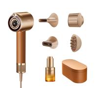 Dreame Miracle Pro Sèche-Cheveux Haute Vitesse, Moteur Puissant De 130 000 Tr/Min, Lumière Rouge Pour Cuir Chevelu, Brumisation D'Essence Nourrissante,