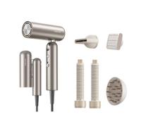 DREAME Pocket Pro 2, Sèche-cheveux haute vitesse 4 embouts | 4 embouts pour sécher, lisser, boucler et définir les boucles. Pliable en 3 positions, 110 000 tr/min et 57 °C constant.