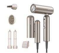 Sèche-Cheveux À Grande Vitesse - Dreame Pocket Pro - 3 Formes Pliables, 300 G, Moteur De 110 000 Tr/Min, 300 Millions D'Ions Négatifs/Cm³, Température Constante De 57°C, Séchage Ntc 40 S, Doré