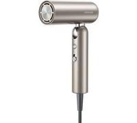DREAME Pocket Sèche-cheveux Grande Vitesse, 3 Formes pliables, poids léger de 300g, Moteur de 110 000 tr/min, 300 Millions d'ions Négatifs, Température Constante de 57 °C, Séchage en 40s, Gold