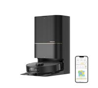 dreame X30 Ultra Robot Aspirateur Balai Amovible et Rétractable, Serpillière Amovible et rétractable, Nettoyage Intelligent des Tapis, Aspiration de 8.300Pa, Auto-Nettoyage des serpillières, Noir