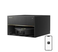 DREAME Aspirateur robot X50 Master – 20 000 Pa, base 8 en 1 compacte 24,9 cm, IA, brosse démêlante