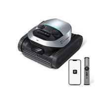 DREAME Z1 Pro Robot Piscine sans Fil, Puissance d'Aspiration 30 000 LPH, Nettoyage du Fond, Parois et Ligne d'eau, Télécommande Manuelle, 240 Min, Jusqu'à 200 m²