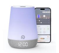 Dreamegg Nite 1 - Machine à son pour bébé, entraîneur de sommeil, veilleuse pour enfants, réveil, 34 sons apaisants, contrôle par application, machine sonore à bruit blanc pour bébés et tout-petits