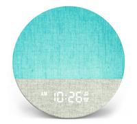 Dreamegg Réveil à lumière du jour avec simulation du lever du soleil, réveil avec bruit blanc, appareil à bruit blanc avec 29 sons apaisants, 9 lumières RVB à intensité variable, pour chambre à
