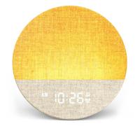 Dreamegg Sunrise 1 Reveil Lumineux Machine à Bruit Blanc 29 Sons Apaisants, Reveil Simulateur D'aube, Routines de Sommeil Personnalisables, Veilleuse à Intensité Variable, Reveil Lever de Soleil