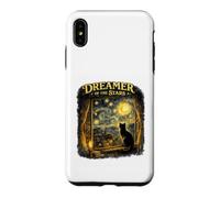 Dreamer of The Stars Chat Noir inspiré de Van Gogh Night Art Coque pour iPhone XS Max