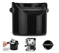 Dreamfarm Grindenstein Café Knock Box, Gris Anthracite Noir, Big