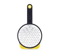 Dreamfarm Ograte Râpe double face pour aliments et légumes avec crochet et pied antidérapants - Râpe moyenne de 3 mm, jaune