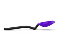 Dreamfarm Supoon Grattoir et cuillère de cuisine en silicone anti-adhésif avec lignes de mesure Violet