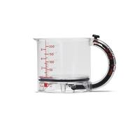 Dreamfarm Upcup Tasse à mesurer réglable tout-en-un Noir/transparent