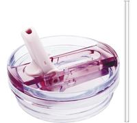 Dreamfocus Couvercle à paille anti-fuite de 1800 ml pour gobelet Stanley Quencher H2.0 et ProTour de 1,8 l