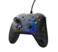 dreamGEAR Manette filaire Shadow Pro - Effets LED - Nintendo Switch (Modèle OLED) / PC - Noir