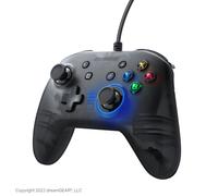 dreamGEAR Manette filaire Shadow Pro - Effets LED - Nintendo Switch (Modèle OLED) / PC - Noir