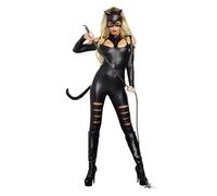 Dreamgirl Chat Fight Catwoman Dc Comics Super Héros Femmes Déguisement Halloween