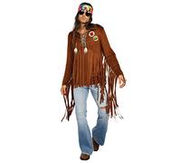 Dreamgirl Hippie Dude Fancy Dress Costume Men's Medium