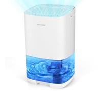 Dreamhigh® Déshumidificateur électrique 1L Petit pour salle de bain, cave, chambre à coucher Déshumidificateur électrique (max. 25 ㎡) - Déshumidification pour la maison Déshumidification : 350 ml/jour