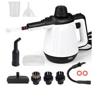 Dreamhigh Nettoyeur Vapeur Main 430ml 1200W 3 5Bar avec 9 Accessoires pour Canapé Vitres Matelas Lit