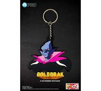 Dreamhigh - Porte Clé Goldorak - Gomme Hydargos - Caoutchouc - 8cm - Rouge Blanc