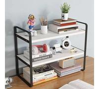 Dreamhousey Bibliothèque en Bois, Organisateur de Livres, Organisateur de fichiers, Organisateur de Bureau, étagère de Rangement de Bureau, étagère de Rangement de Bureau