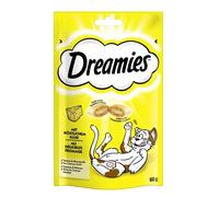 Dreamies au fromage pour chats délicieux snack en sachet fraîcheur 60g