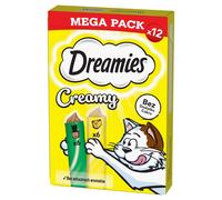 DREAMIES Crémeux au fromage et à l'herbe à chat 12x10g