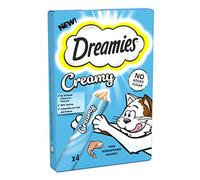 Dreamies Friandises crémeuses pour Chat au Saumon, 11 x 40 g