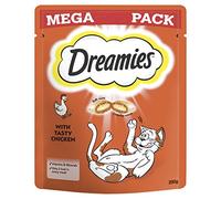 Dreamies friandises pour chats, méga paquet de poulet, 200 g