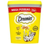 DREAMIES Mega Box Friandises pour chats avec un délicieux fromage 350 g