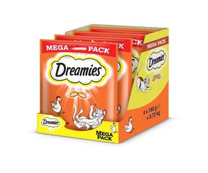 DREAMIES Mega Pack 4x180 g une friandise au délicieux poulet pour chat