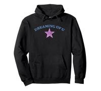 Dreaming of U Pastel Star Aesthetic Sweat à Capuche