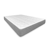 Dreaming Online Matelas viscoélastique réversible Viscotec, Ferme et Confortable, Ergonomique, épaisseur 21 cm, Anti-acariens, antibactérien et hypoallergénique, Memory Foam, Blanc, 160 x 190 cm