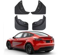 DREAMIZER Garde-Boue pour Tesla Model Y 2021 2022 2023 Protection Contre Les Sédiments du véhicule Pas de perçage Pas de Ruban adhésif Garde-Boue Protecteur, 4 pièces