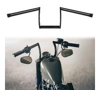 DREAMIZER Guidon moto Z Bars 25 mm 1" pour Drag Custom, Compatible avec Custom Bobber Chopper Cruisers Softail Dyna Sportster. (25mm)