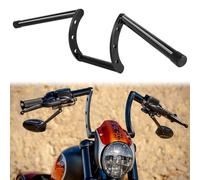 DREAMIZER Guidon moto Z Bars 25 mm 1" pour Drag Custom, Compatible avec Harley Honda Yamaha Suzuki Kawasaki Triumph Bobber Chopper Cruisers Sportster. (22mm)