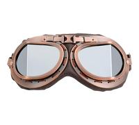 DREAMIZER Lunette Moto Vintage Style Punk Coupe-vent Aviateur Pilote ATV Motocross Lunettes Anti-poussière