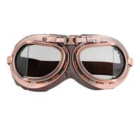 DREAMIZER Lunette Moto Vintage Style Punk Coupe-vent Aviateur Pilote ATV Motocross Lunettes Anti-poussière