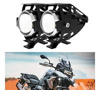 DREAMIZER Moto Phares Avant, phares auxiliaires de moto, Projecteurs pour motos Compatible avec R1200GS MT10 FJR Tracer XT1200 V-Star V-Strom SV650 Touring ATV UTV Off Road