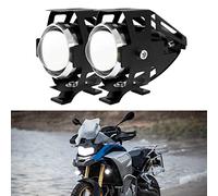 DREAMIZER Phare LED U5 Avant Moto Antibrouillard Spotlight DRL Universal Feux Additionnels, 2PCS